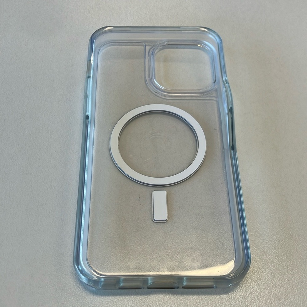 Clear Phone Case with Magnetic Ring